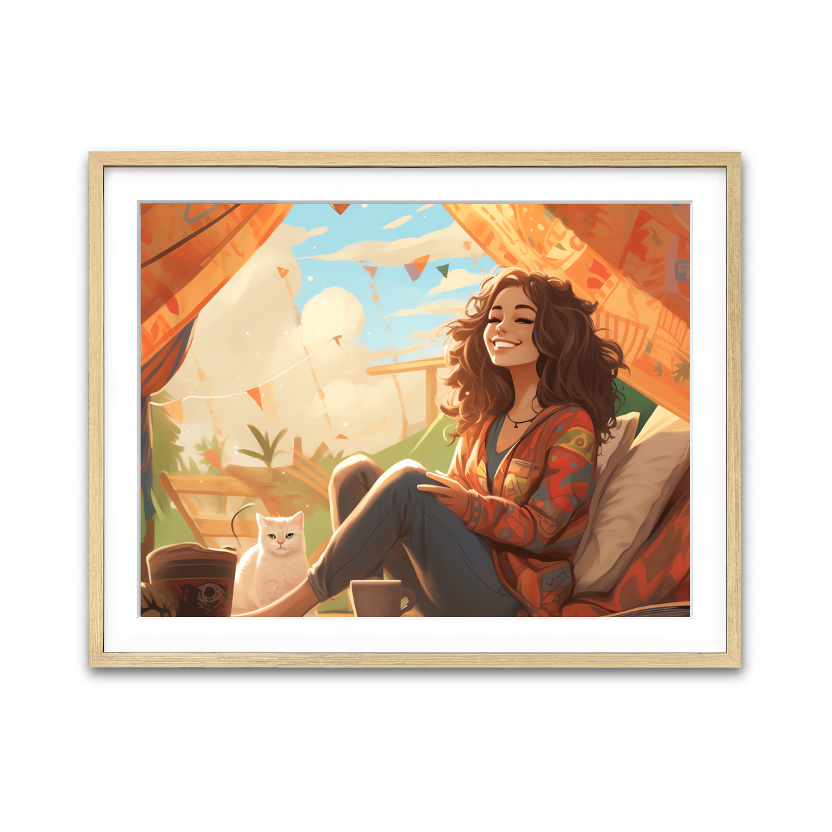 Framed Print 4x3 Natural