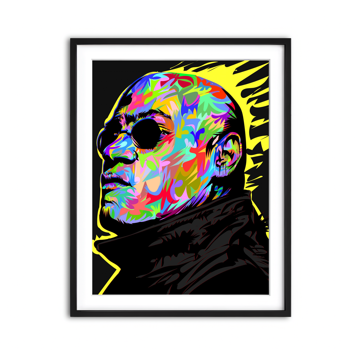 Framed Print 3x4 Black