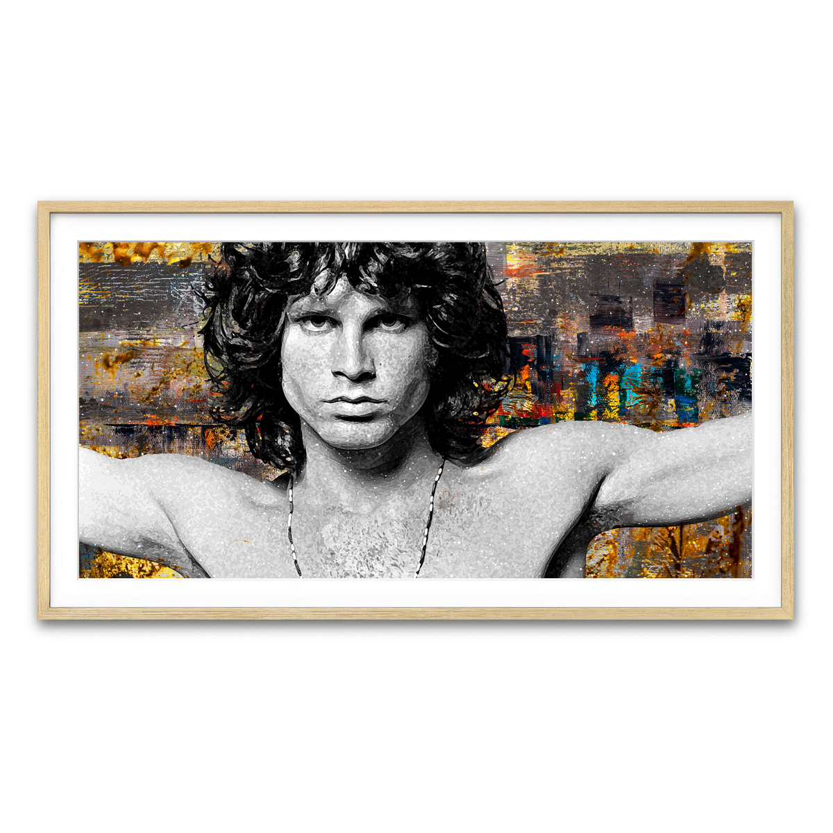 Framed Print 2x1 Natural