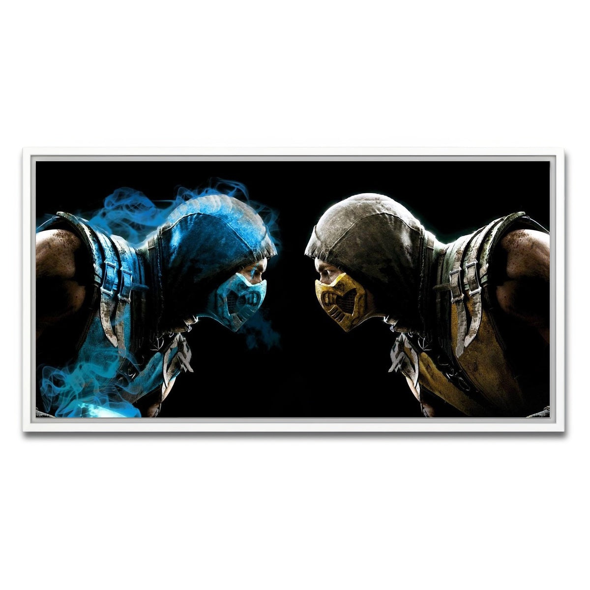 AUTO-MOCKUP WHITE | Mortal Kombat | 1 Piece | White Framed Canvas | group=2x1