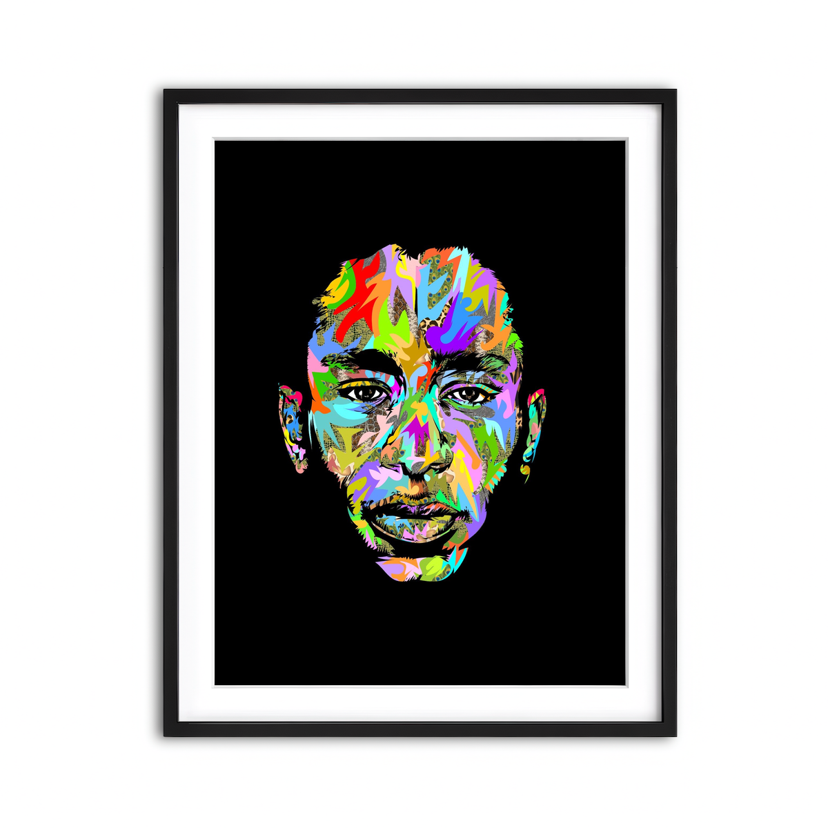 Framed Print 3x4 Black