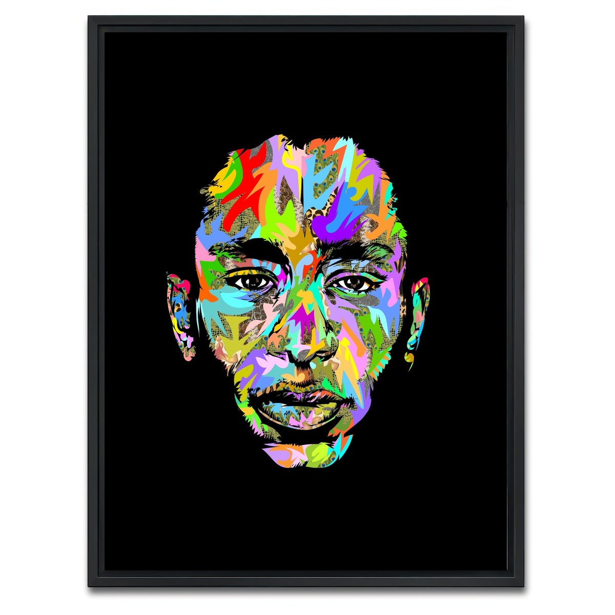 AUTO-MOCKUP WHITE | Mos Def | 1 Piece | Black Framed Canvas | group=3x4