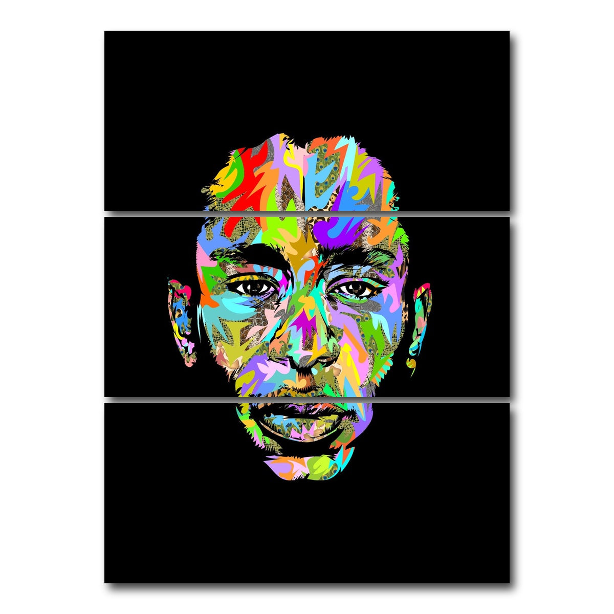 AUTO-MOCKUP WHITE | Mos Def | 3 Piece | Gallery Wrap Canvas | group=8x18_stacked