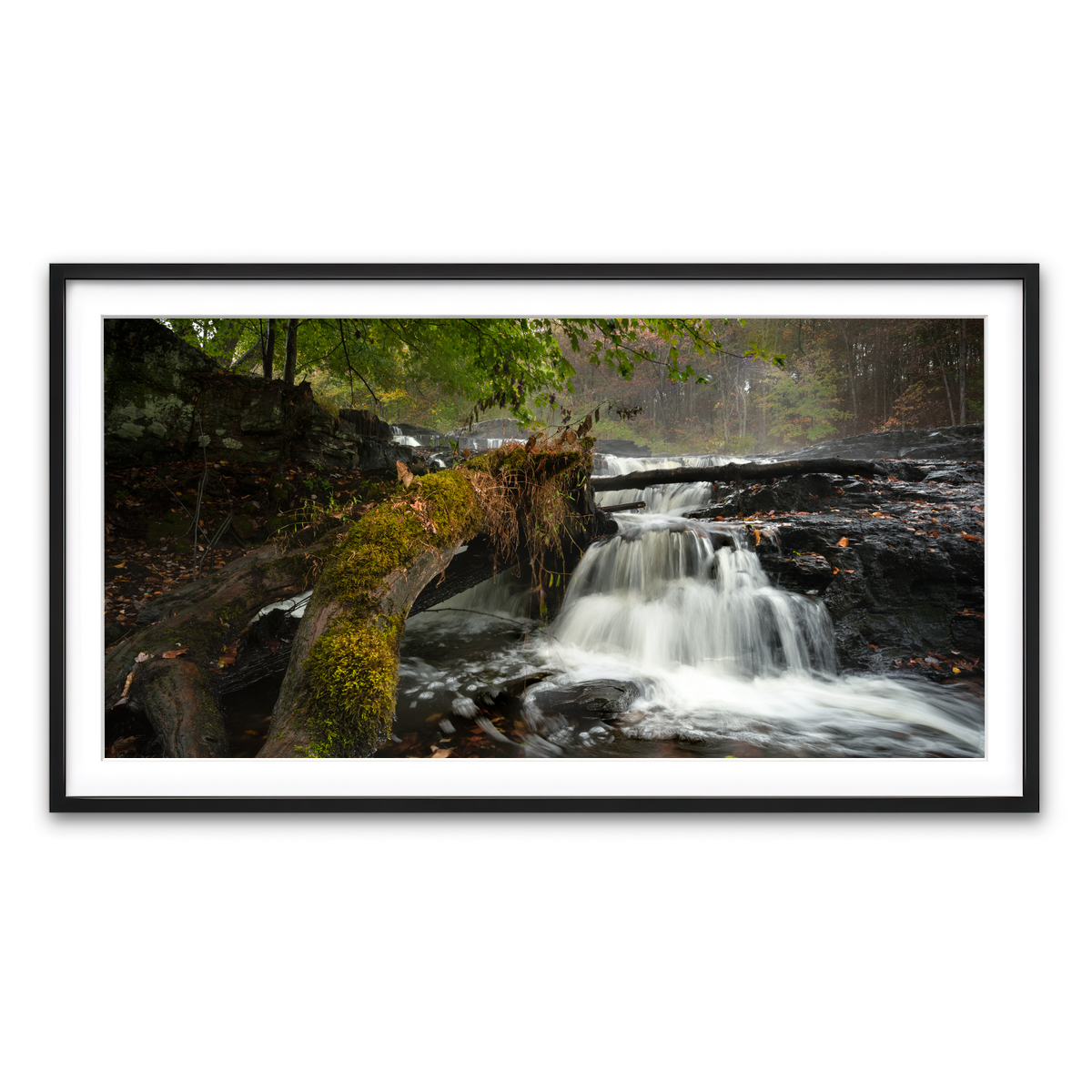 Framed Print 2x1 Black