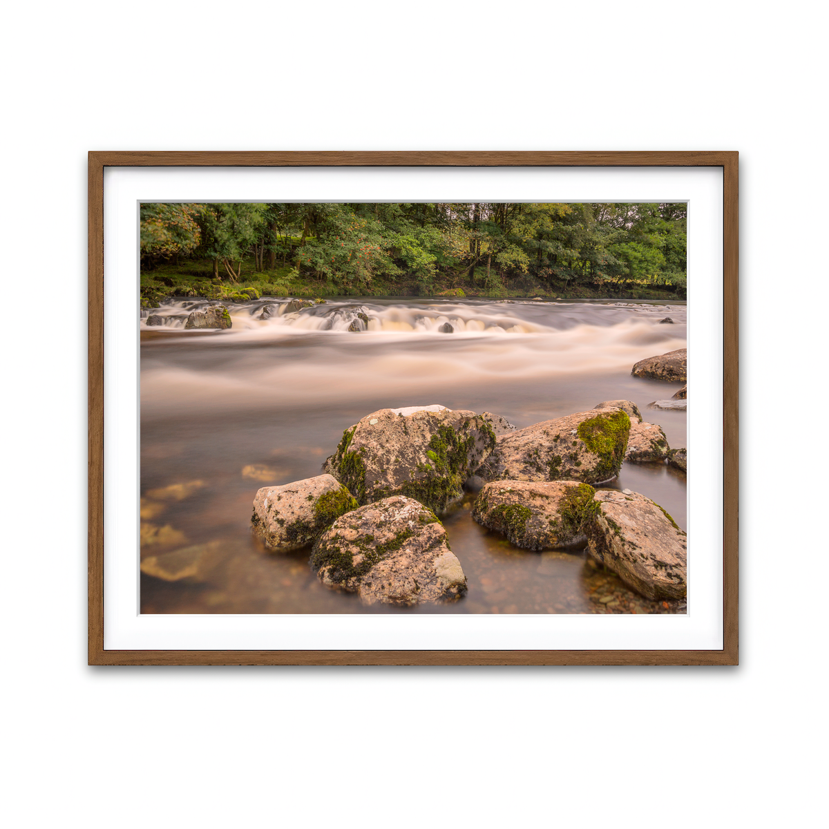 Framed Print 4x3 Walnut