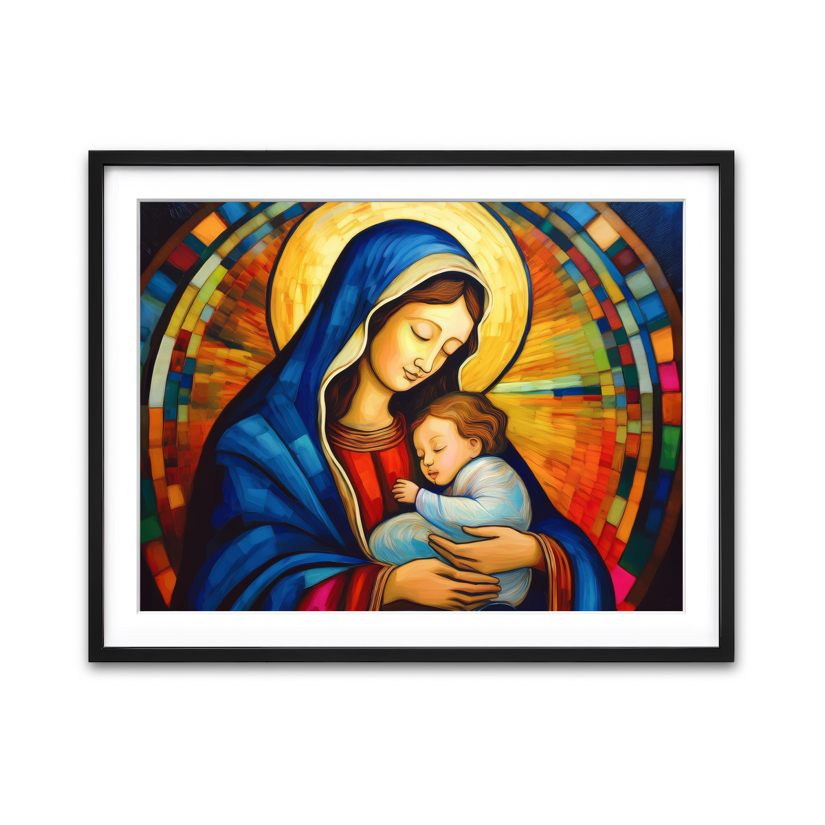 Framed Print 4x3 Black