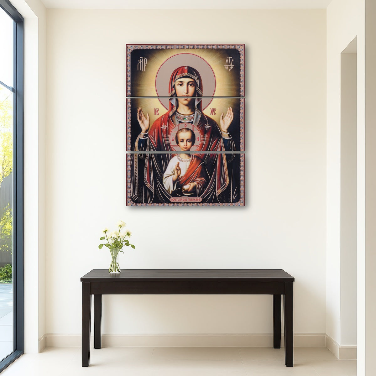 AUTO-MOCKUP ROOM | Mother Mary with Little Jesus