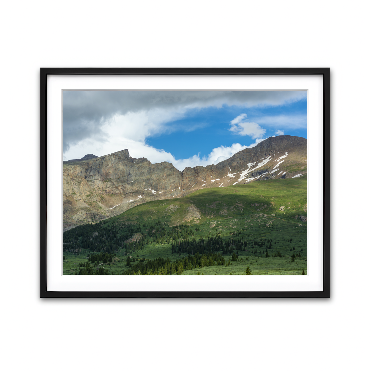 Framed Print 4x3 Black