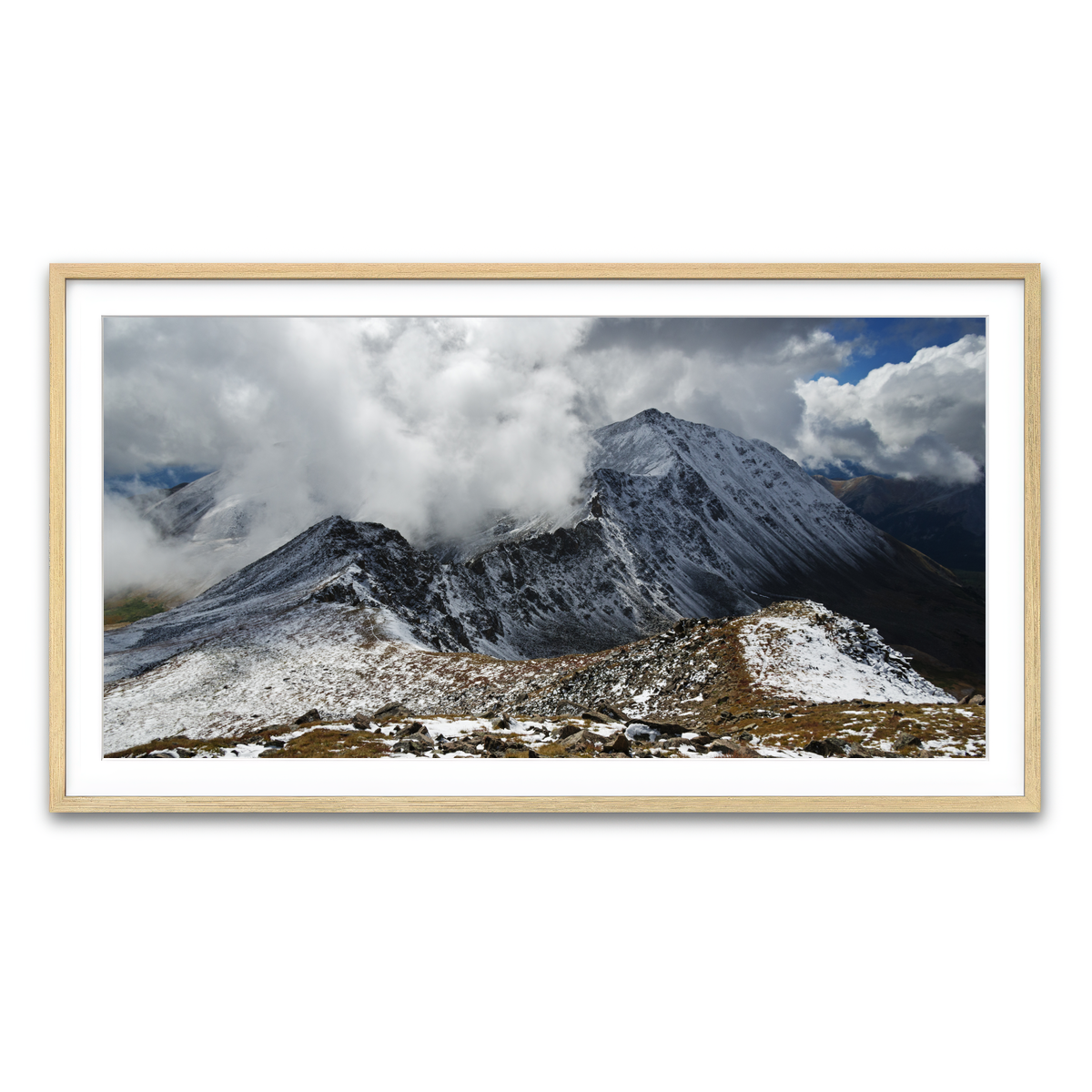 Framed Print 2x1 Natural