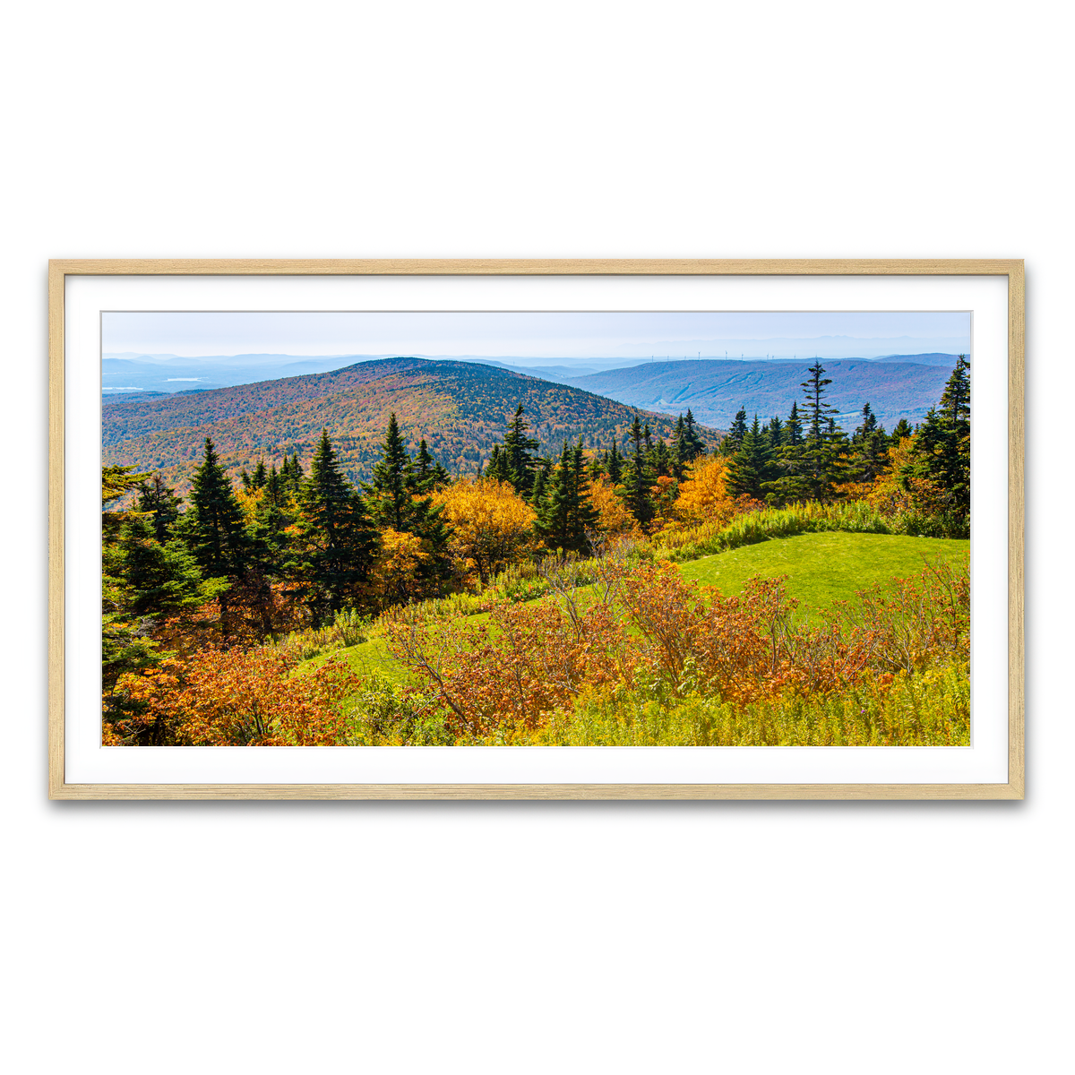 Framed Print 2x1 Natural