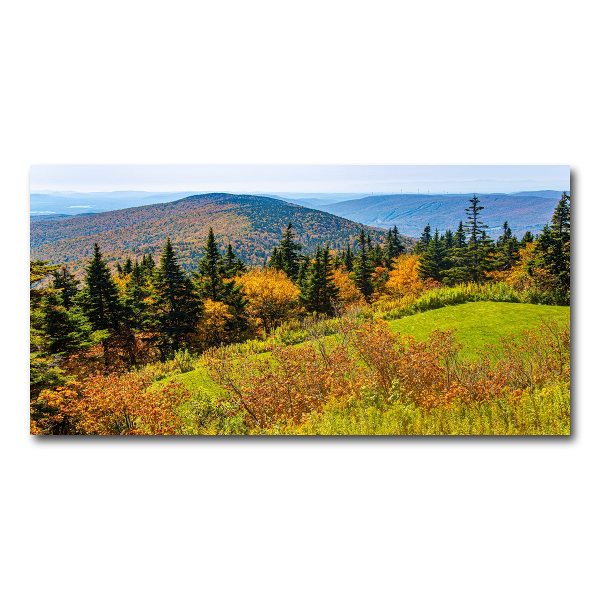 AUTO-MOCKUP WHITE | Mount Greylock Summit | 1 Piece | Gallery Wrap Canvas | group=2x1