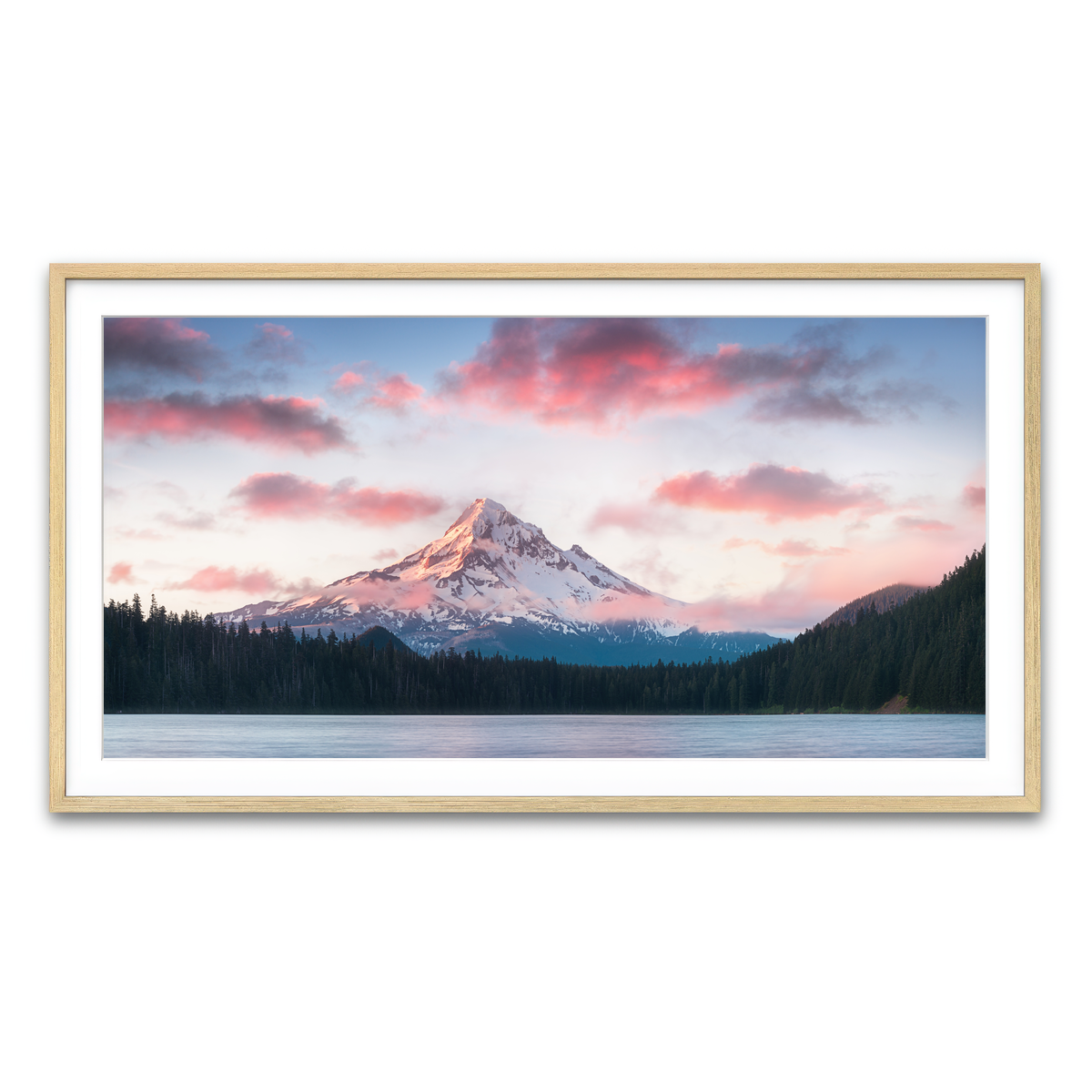 Framed Print 2x1 Natural
