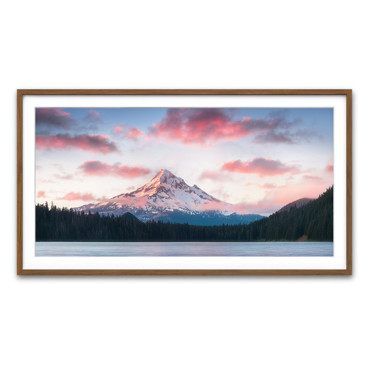 Framed Print 2x1 Walnut