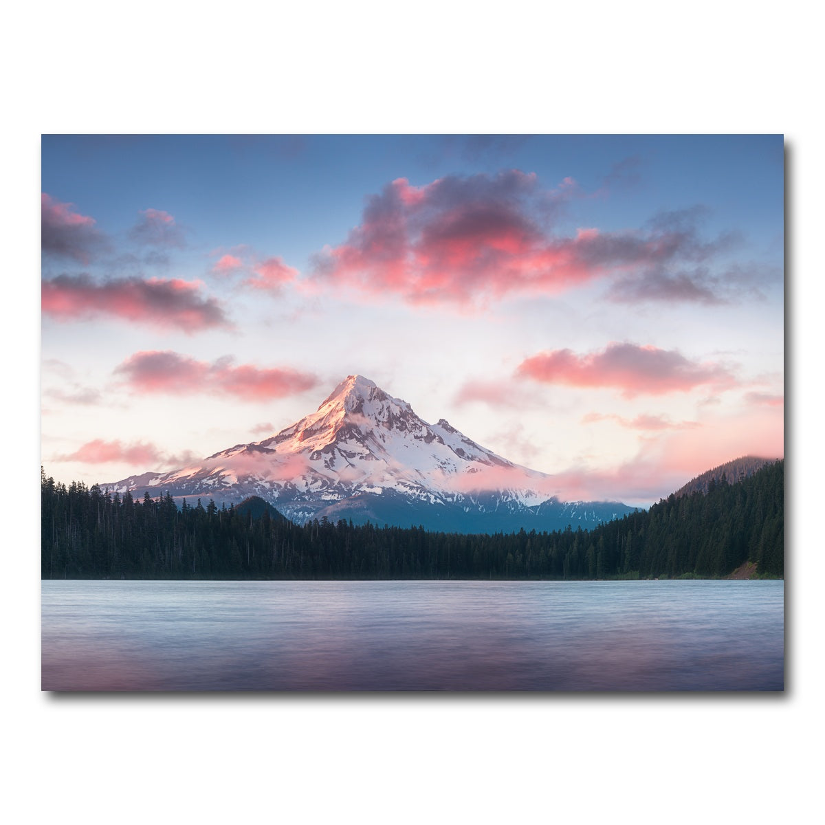 AUTO-MOCKUP WHITE | Mount Hood - Lost Lake | 1 Piece | Gallery Wrap Canvas | group=4x3