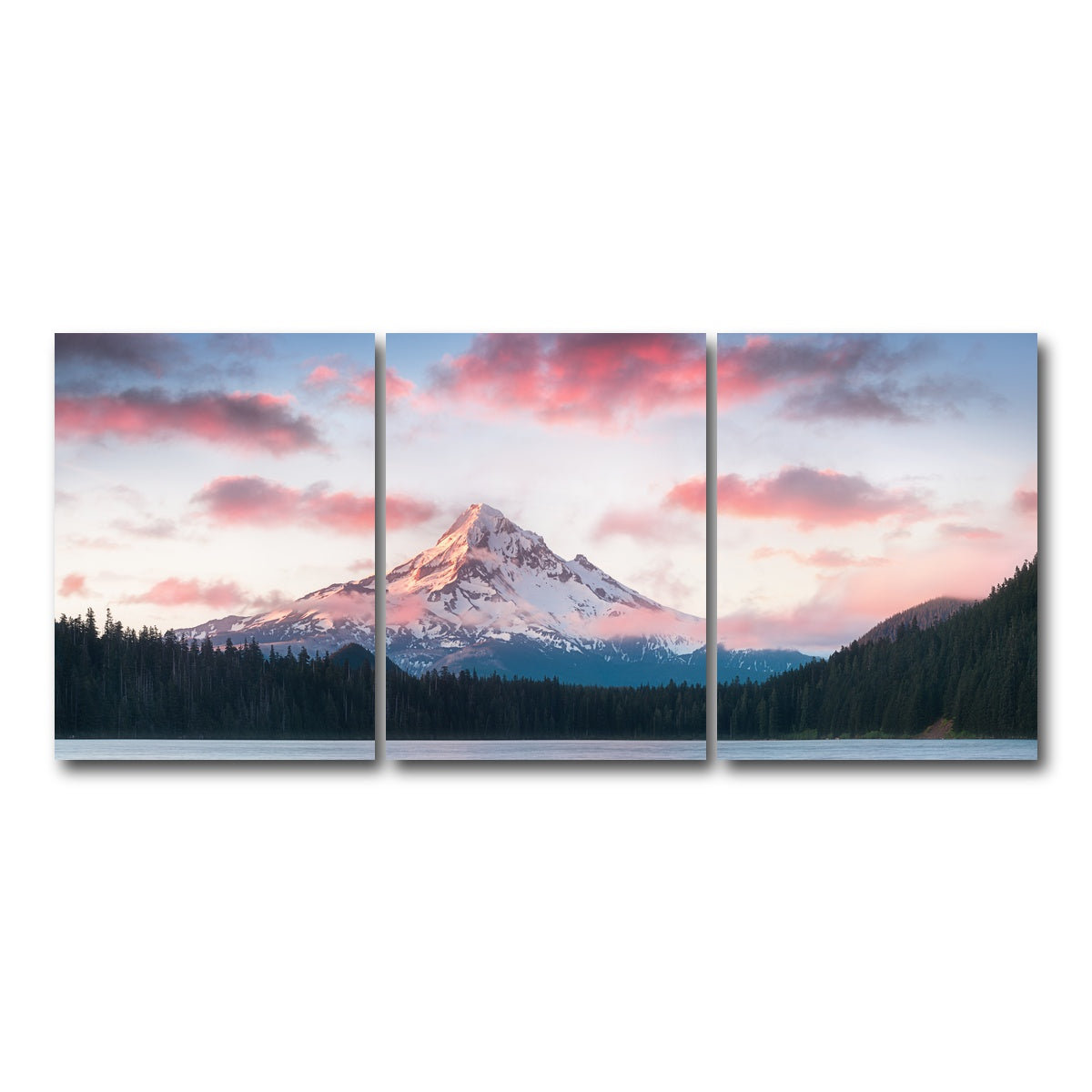 AUTO-MOCKUP WHITE | Mount Hood - Lost Lake | 3 Piece | Gallery Wrap Canvas | group=18x24
