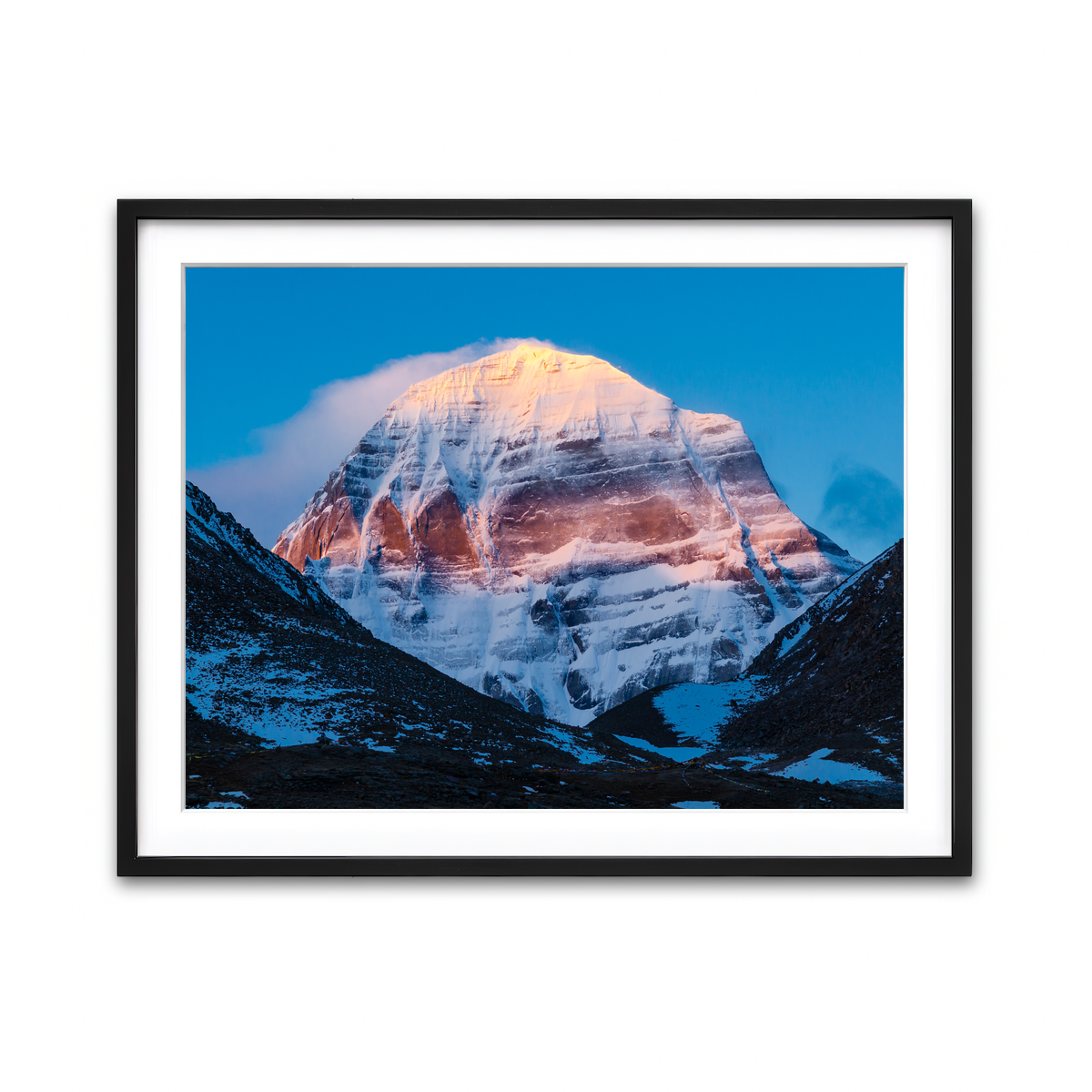 Framed Print 4x3 Black