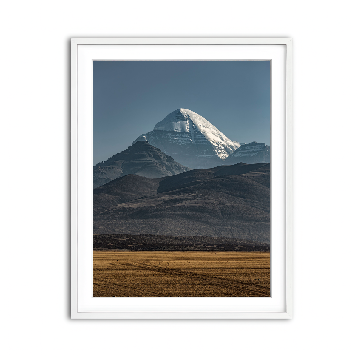 Framed Print 3x4 White
