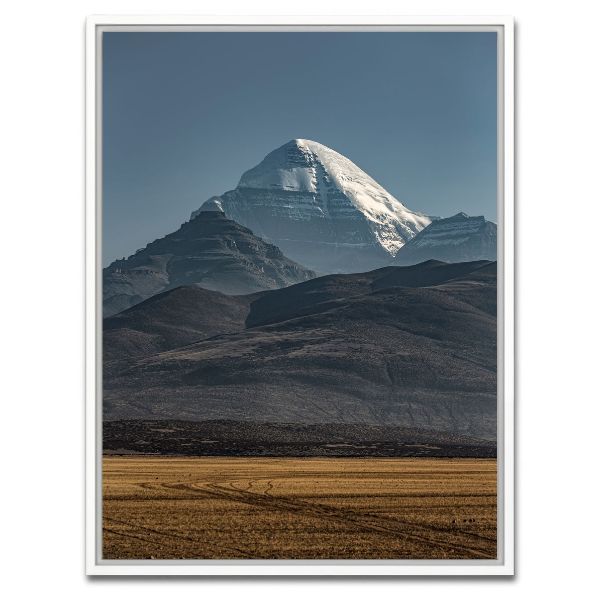 AUTO-MOCKUP WHITE | Mount Kailash | 1 Piece | White Framed Canvas | group=3x4