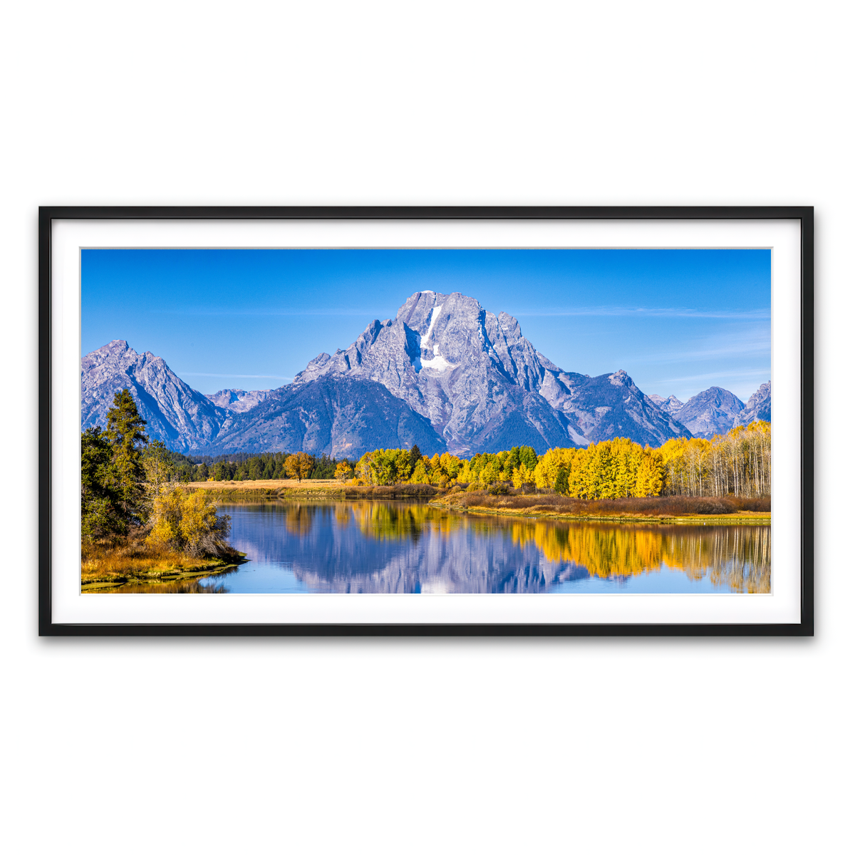 Framed Print 2x1 Black