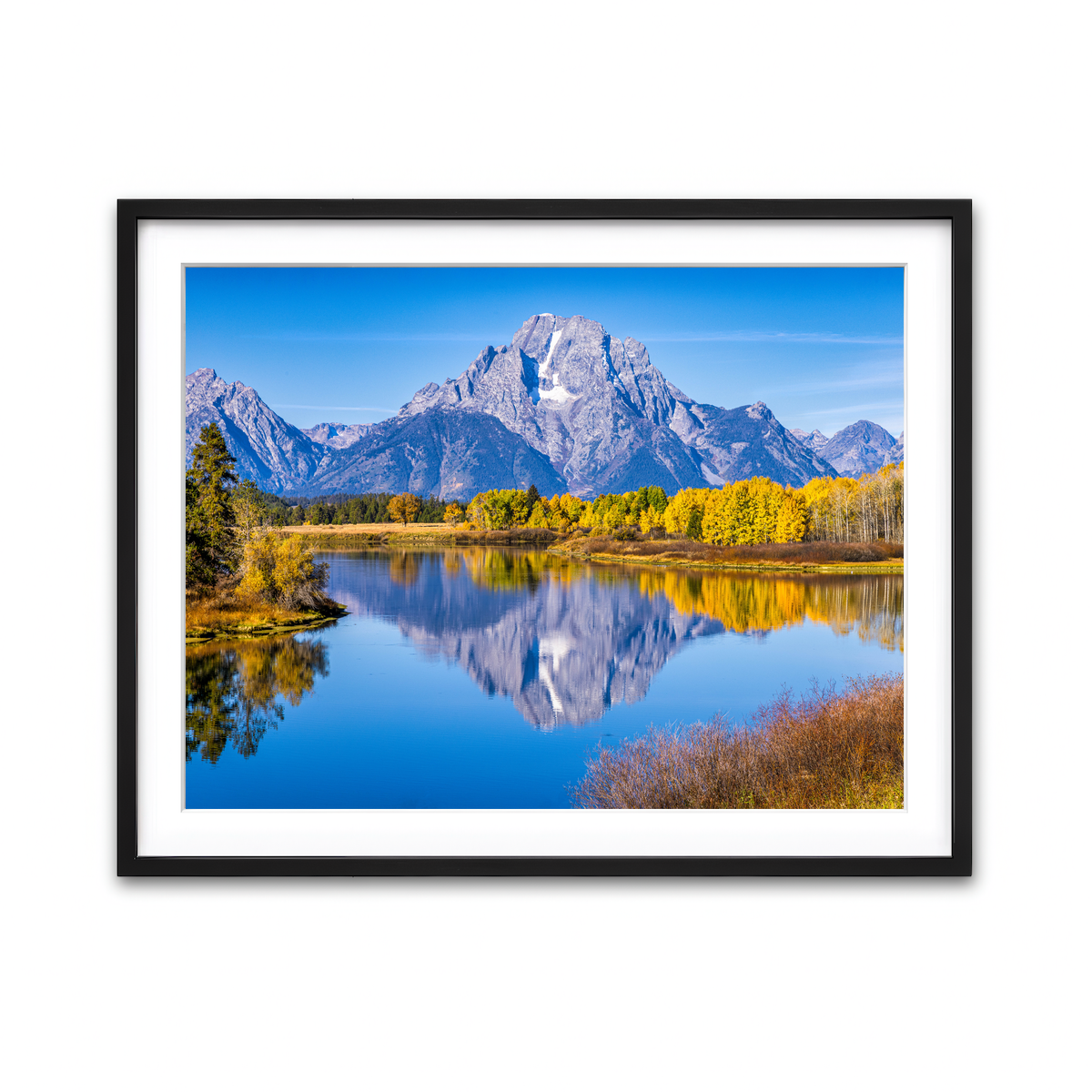 Framed Print 4x3 Black