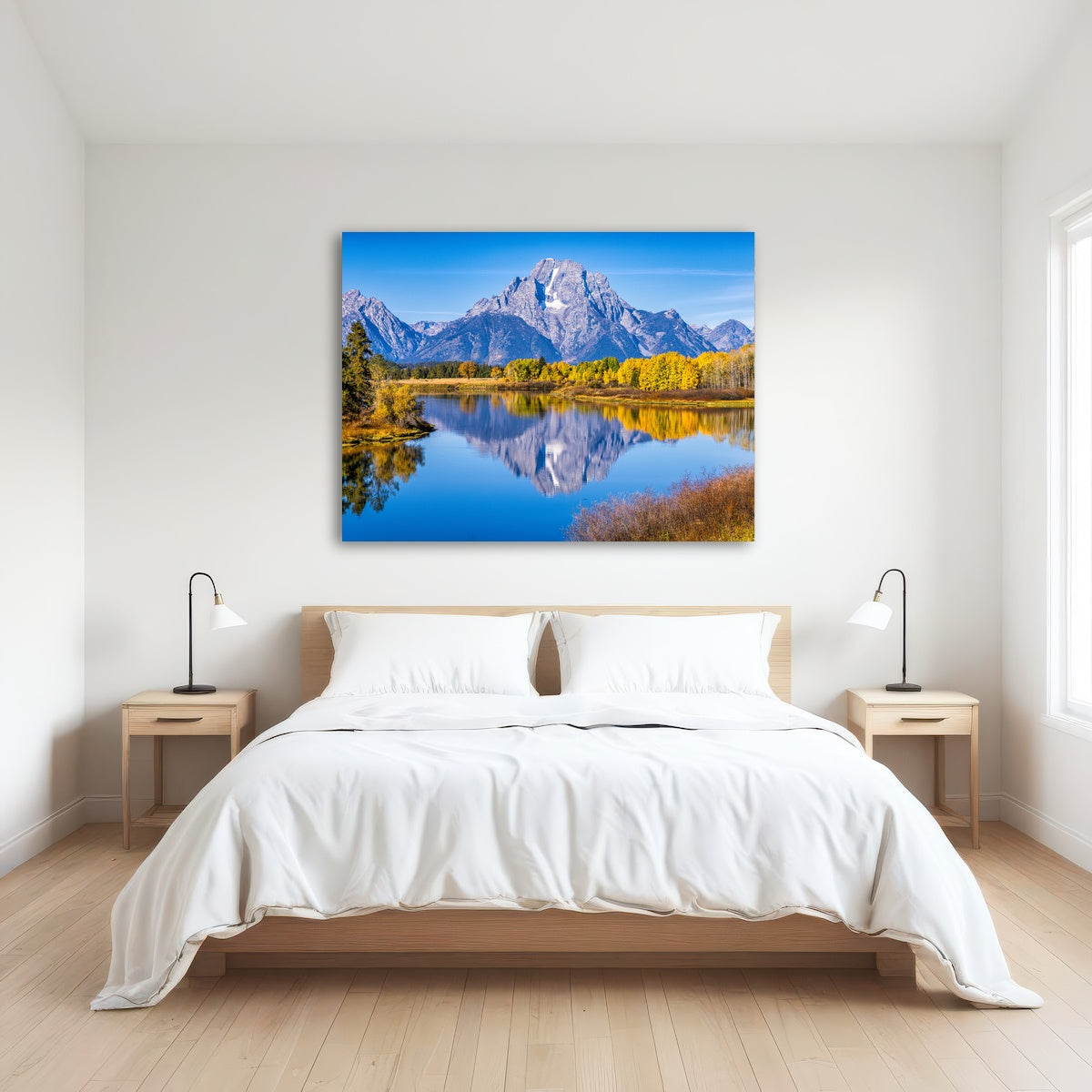 AUTO-MOCKUP ROOM | Mount Moran and Reflections