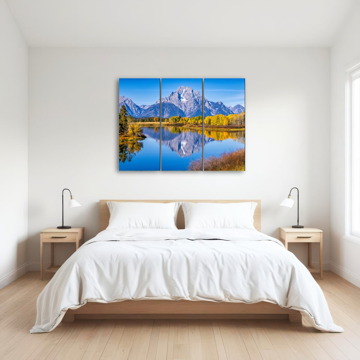 AUTO-MOCKUP ROOM | Mount Moran and Reflections