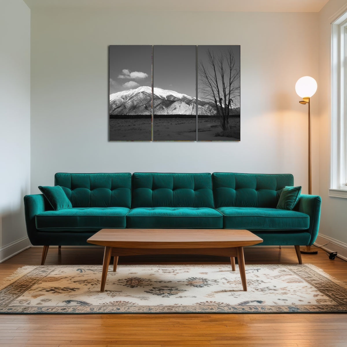 AUTO-MOCKUP ROOM | Mount Princeton Black and White