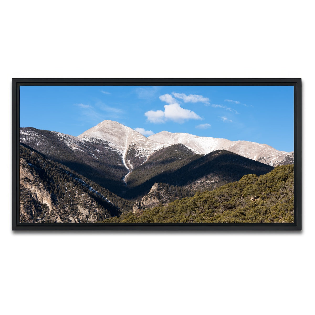 AUTO-MOCKUP WHITE | Mount Princeton | 1 Piece | Black Framed Canvas | group=2x1