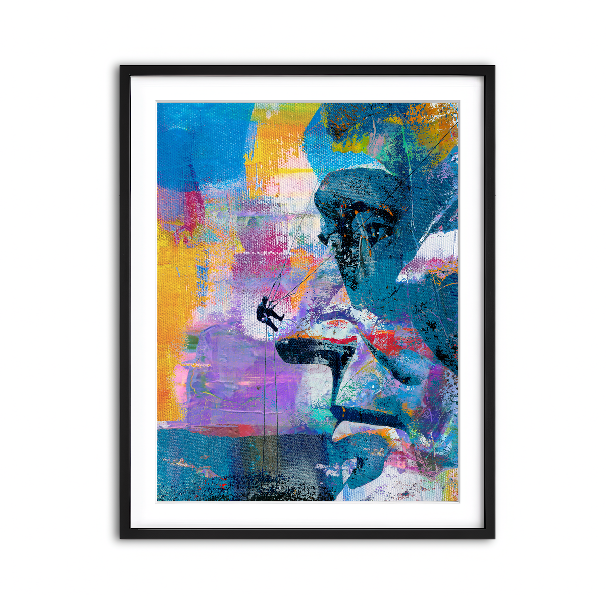 Framed Print 3x4 Black