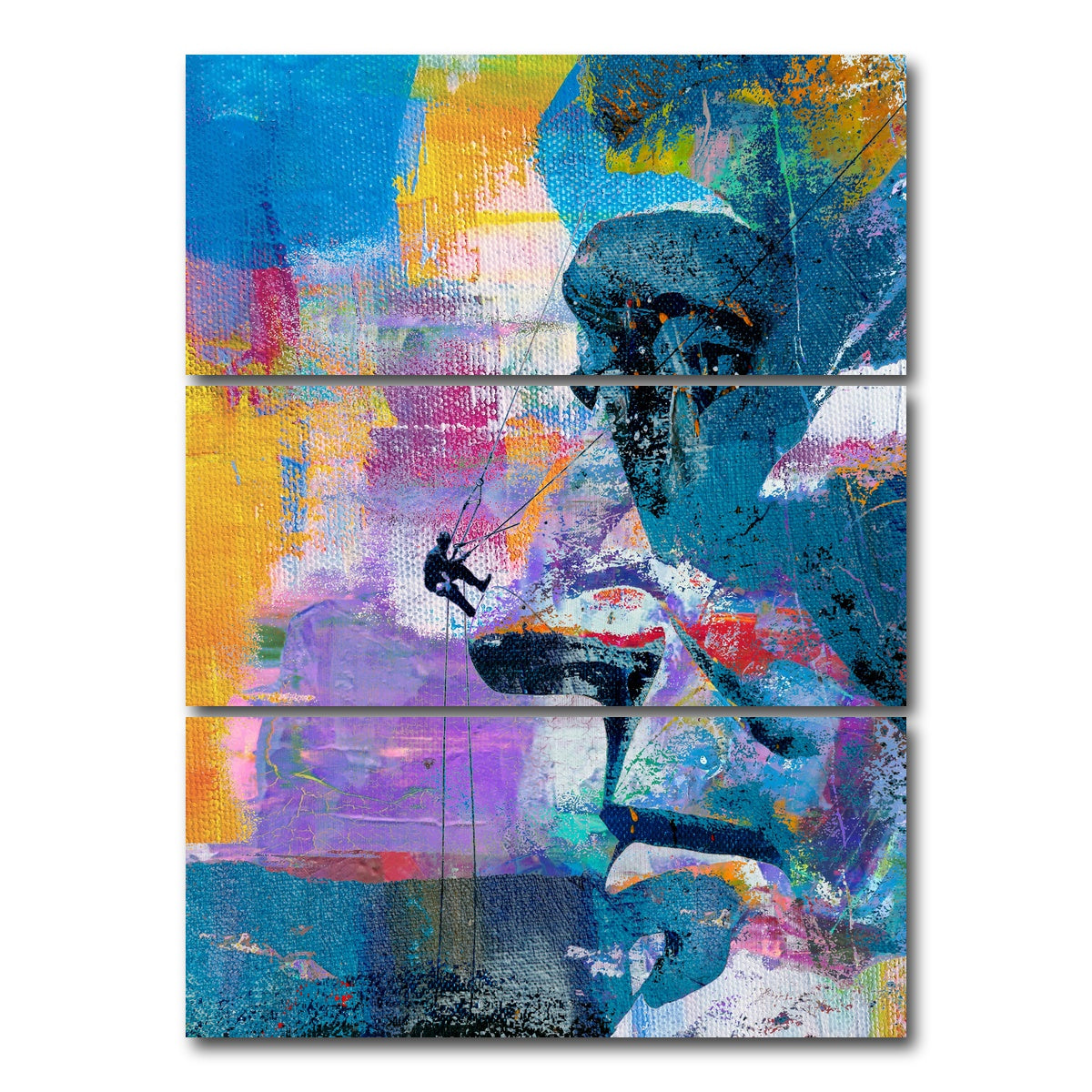 AUTO-MOCKUP WHITE | Mount Rush More | 3 Piece | Gallery Wrap Canvas | group=8x18_stacked