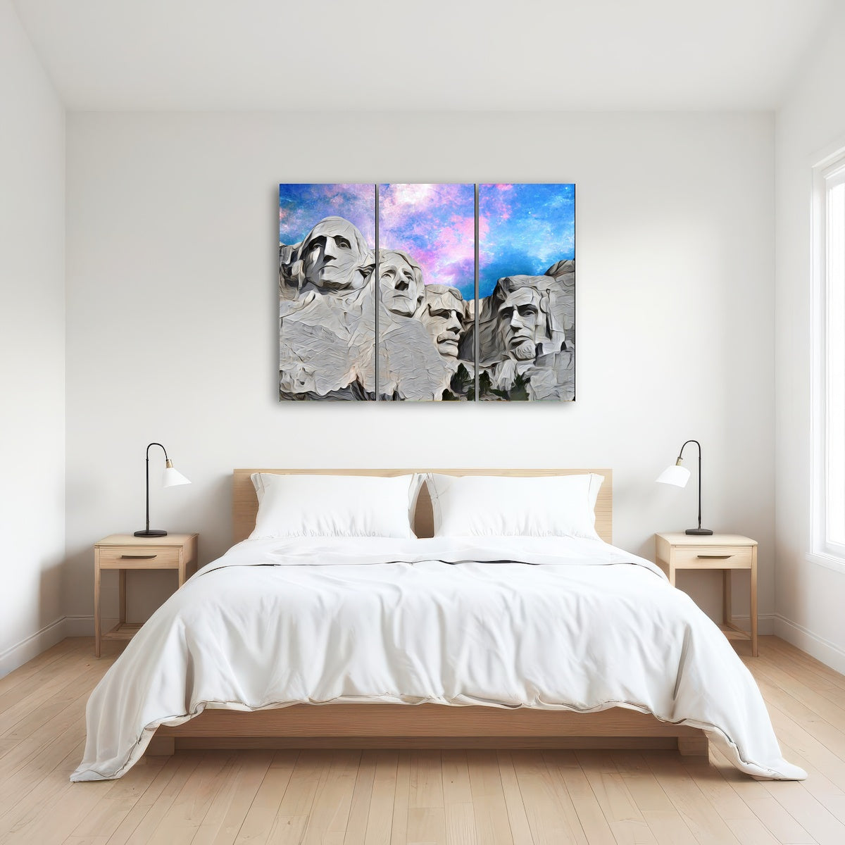 AUTO-MOCKUP ROOM | Mount Rushmore Abstract