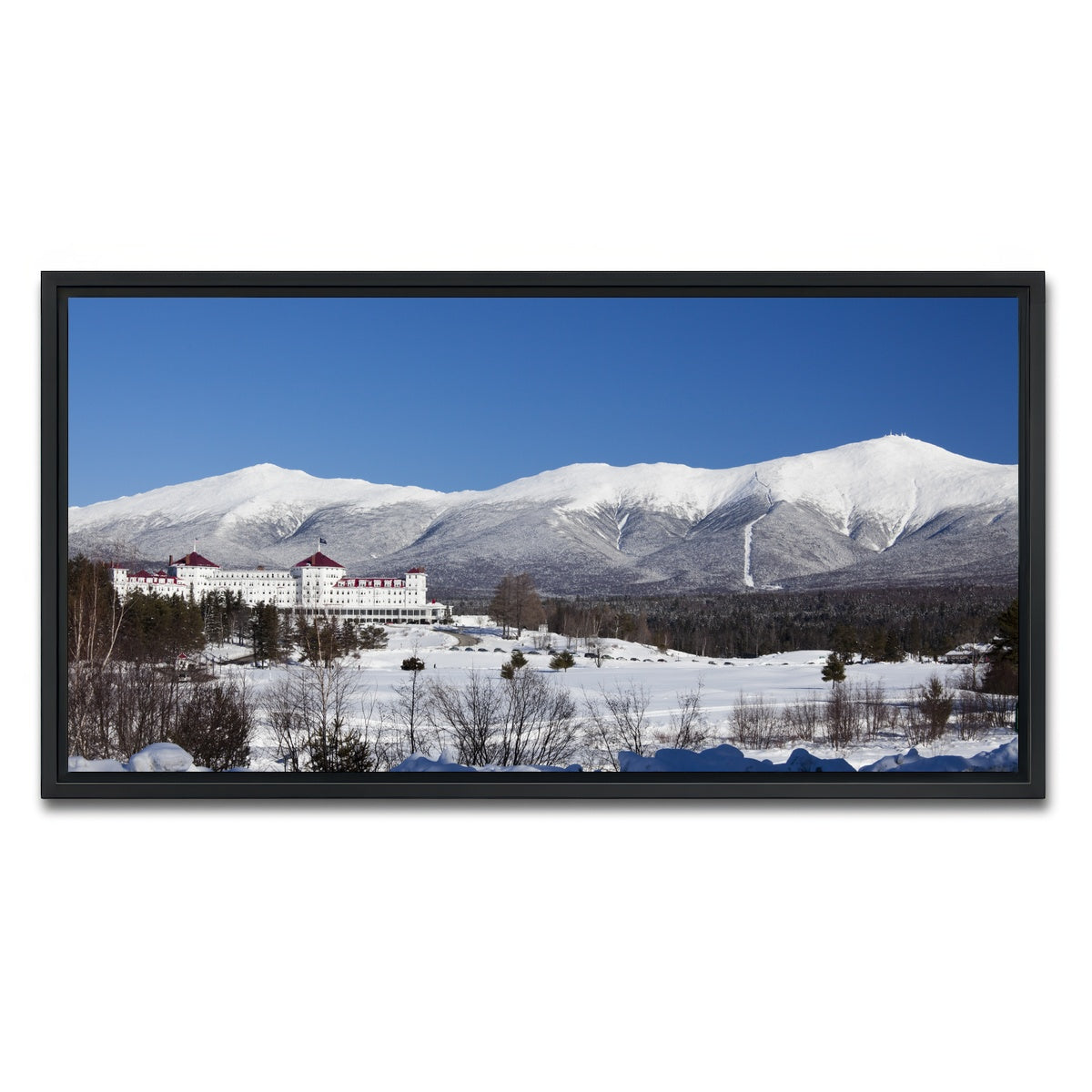 AUTO-MOCKUP WHITE | Mount Washington | 1 Piece | Black Framed Canvas | group=2x1