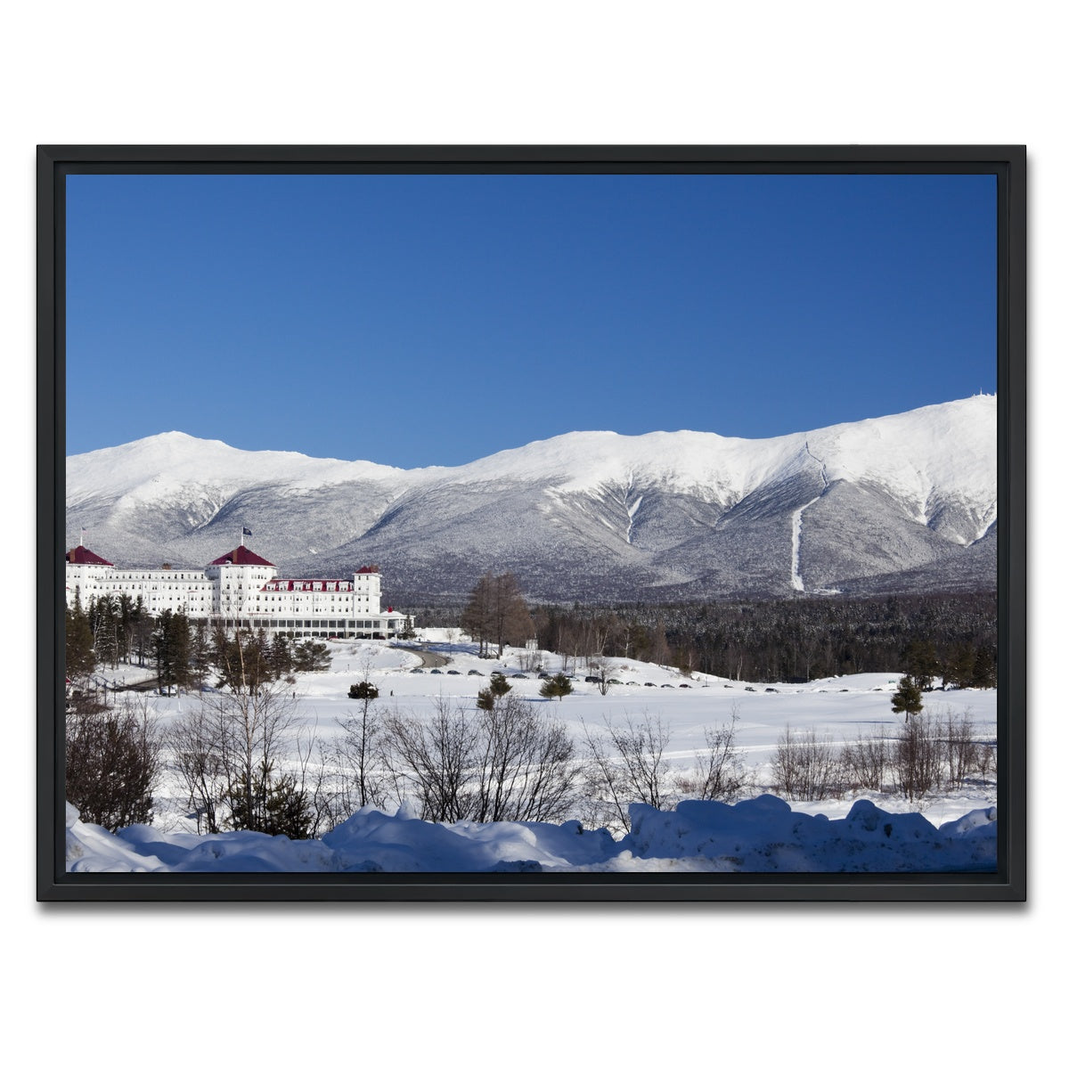 AUTO-MOCKUP WHITE | Mount Washington | 1 Piece | Black Framed Canvas | group=4x3