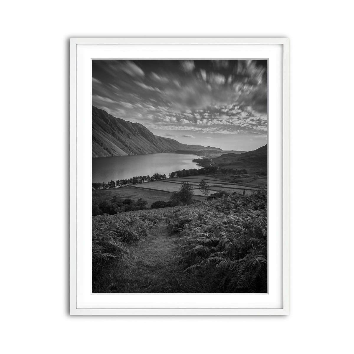 Framed Print 3x4 White