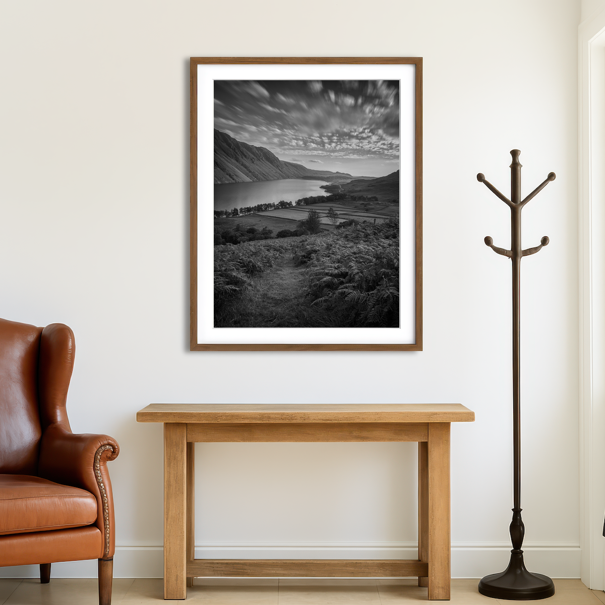 AUTO-MOCKUP ROOM | Mountain Fields Wall Art