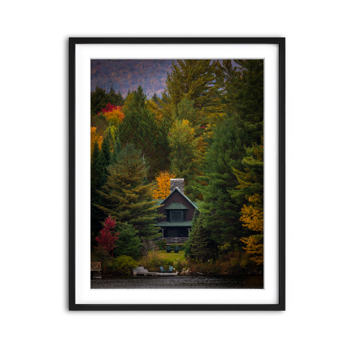 Framed Print 3x4 Black
