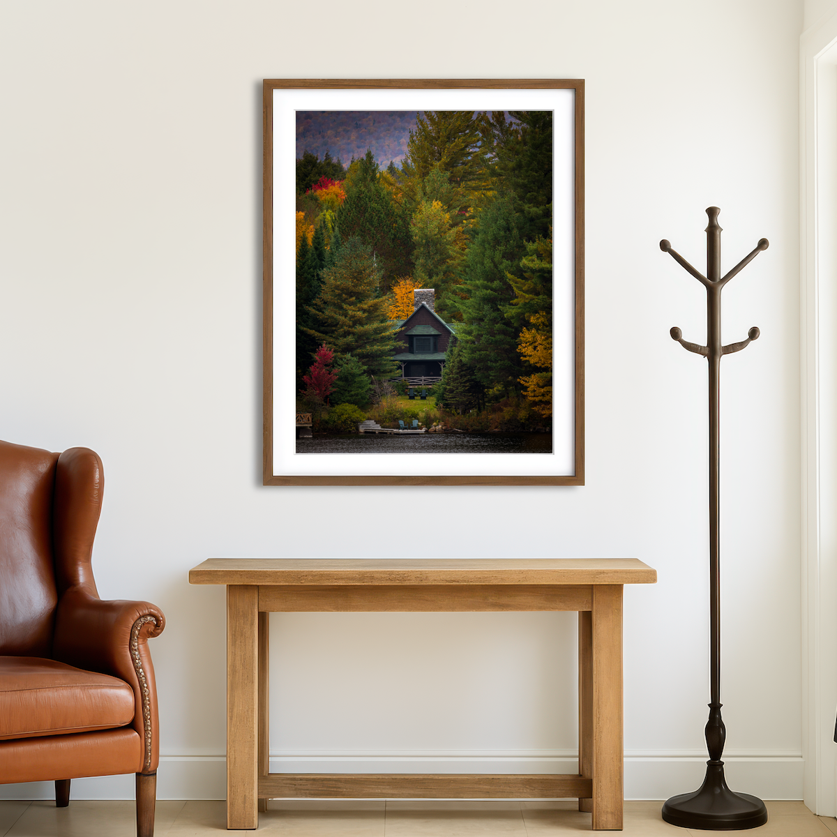 AUTO-MOCKUP ROOM | Mountain Getaway Wall Art