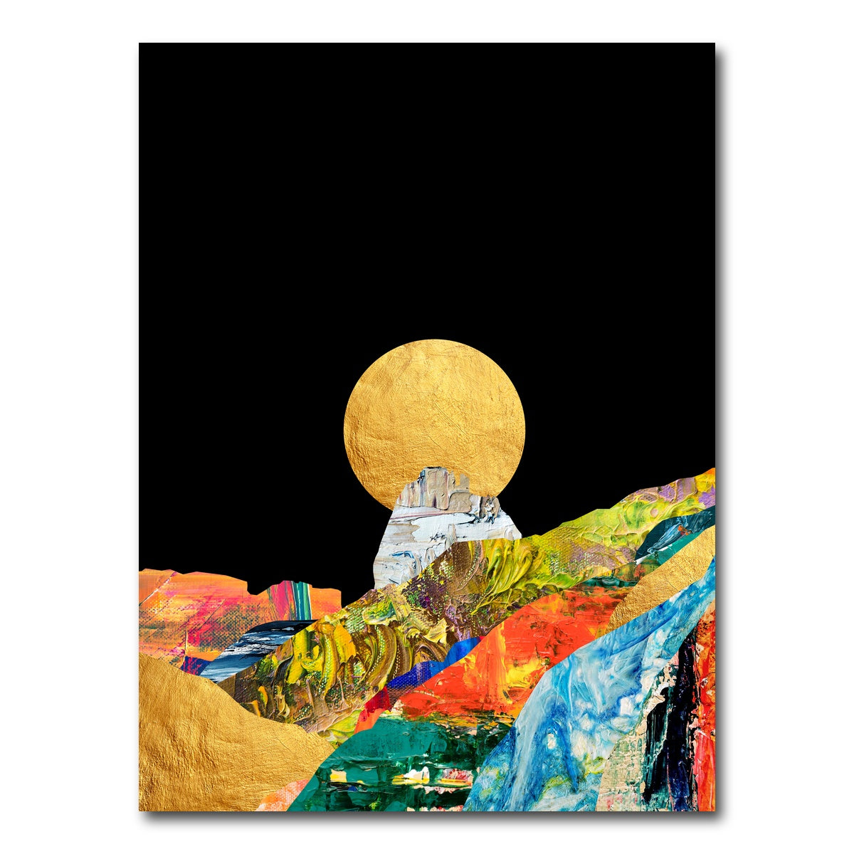 AUTO-MOCKUP WHITE | Mountain Layers | 1 Piece | Gallery Wrap Canvas | group=3x4