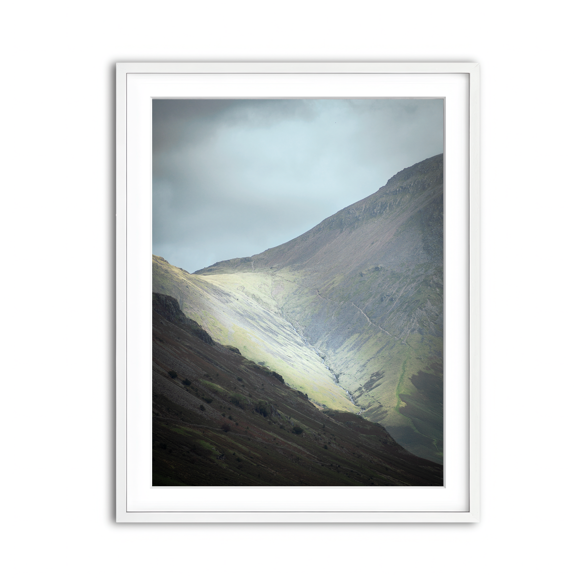 Framed Print 3x4 White