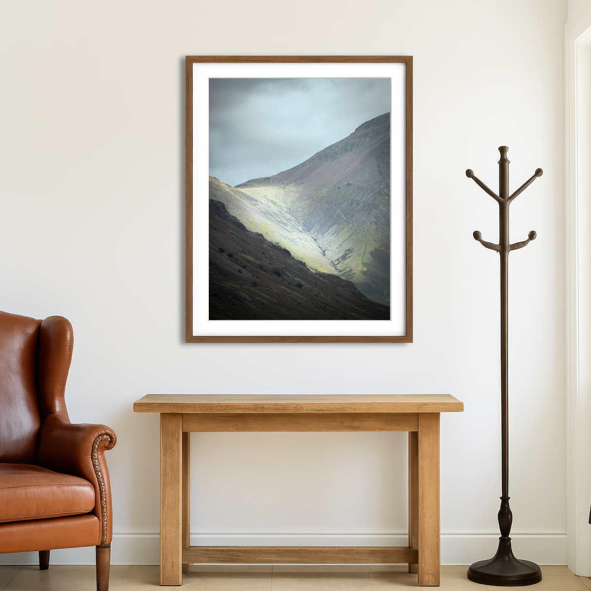 AUTO-MOCKUP ROOM | Mountain Ravine Wall Art