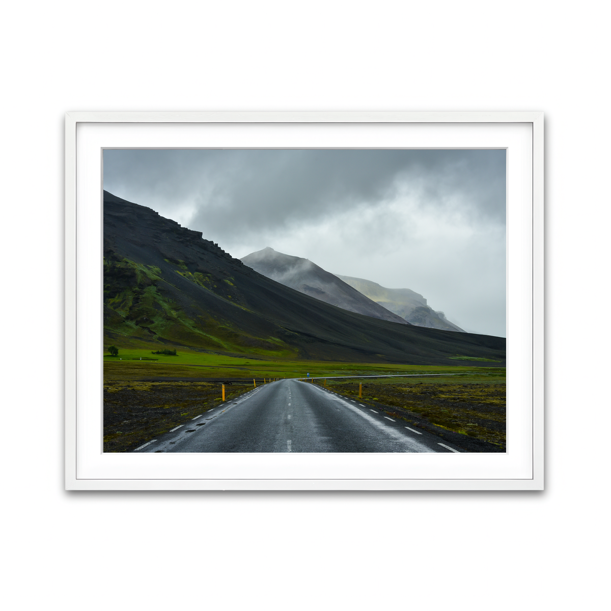 Framed Print 4x3 White