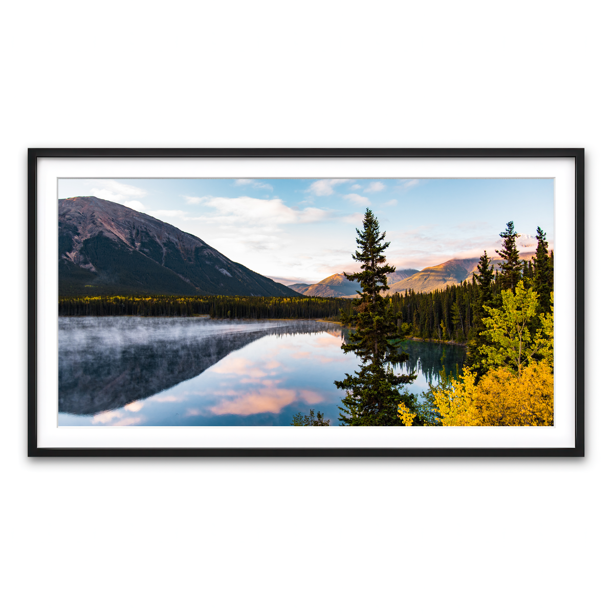 Framed Print 2x1 Black
