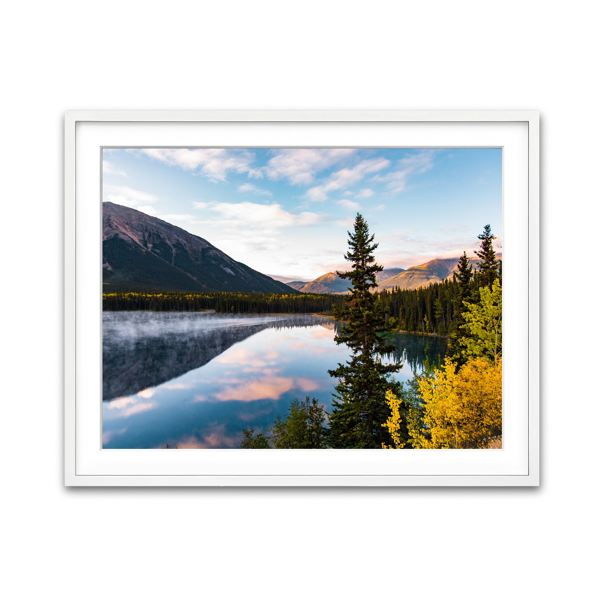 Framed Print 4x3 White