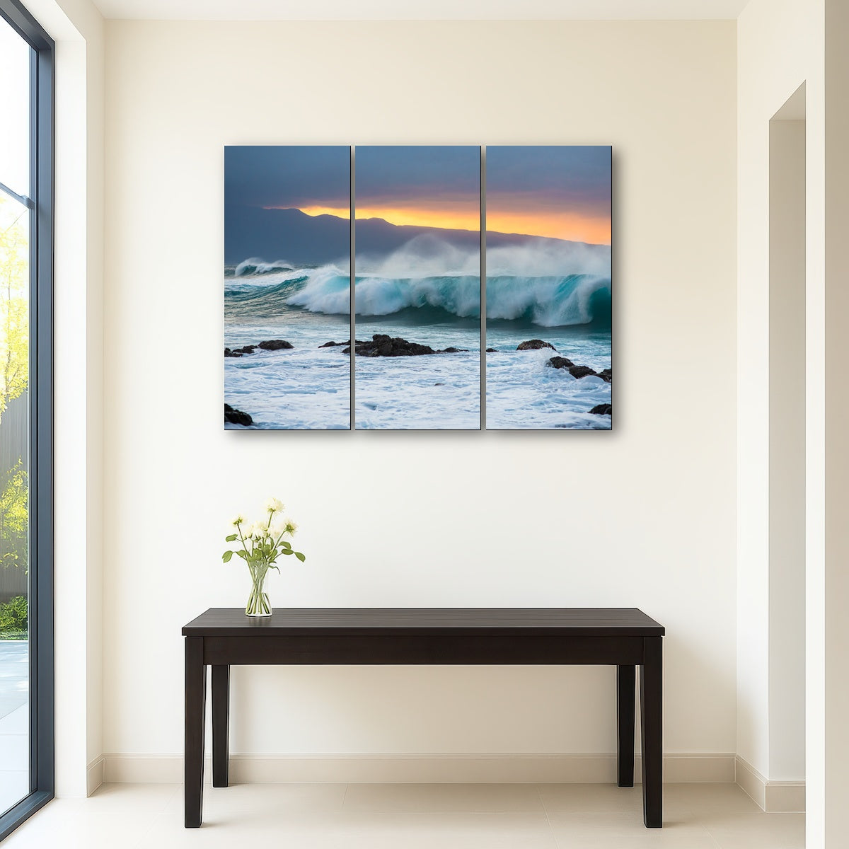 AUTO-MOCKUP ROOM | Mountains and Waves