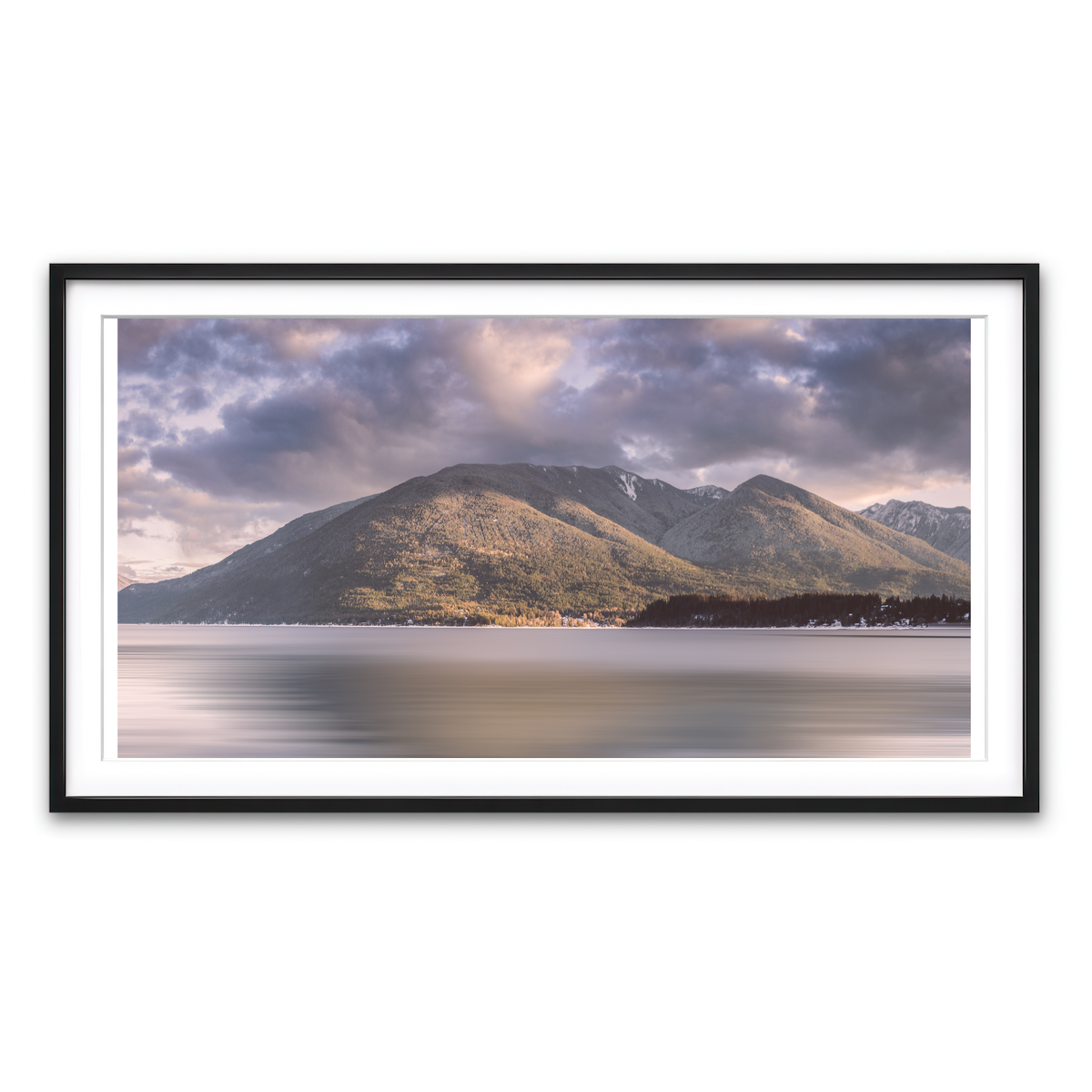 Framed Print 2x1 Black