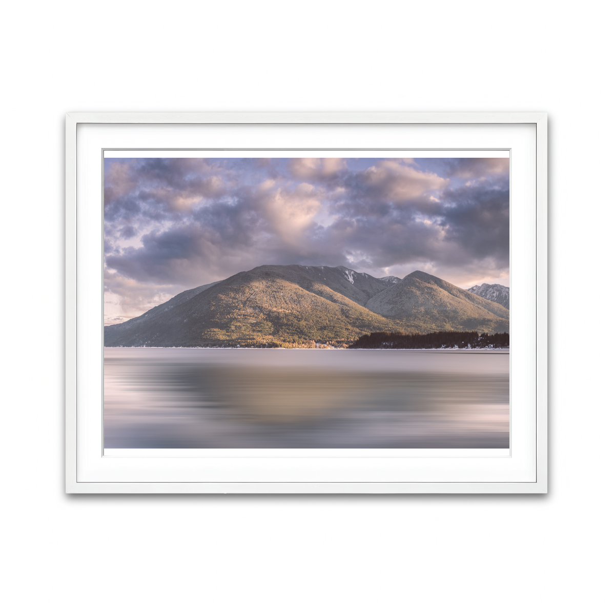 Framed Print 4x3 White