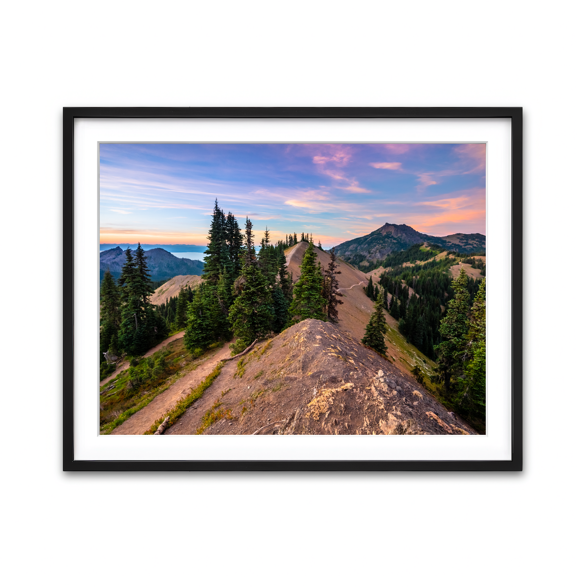 Framed Print 4x3 Black