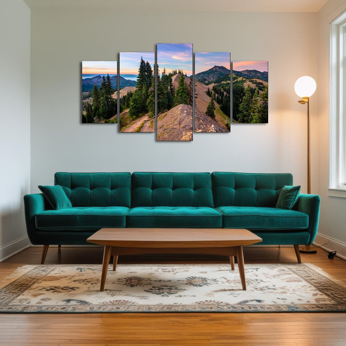 AUTO-MOCKUP ROOM | Mountaintop Sunset