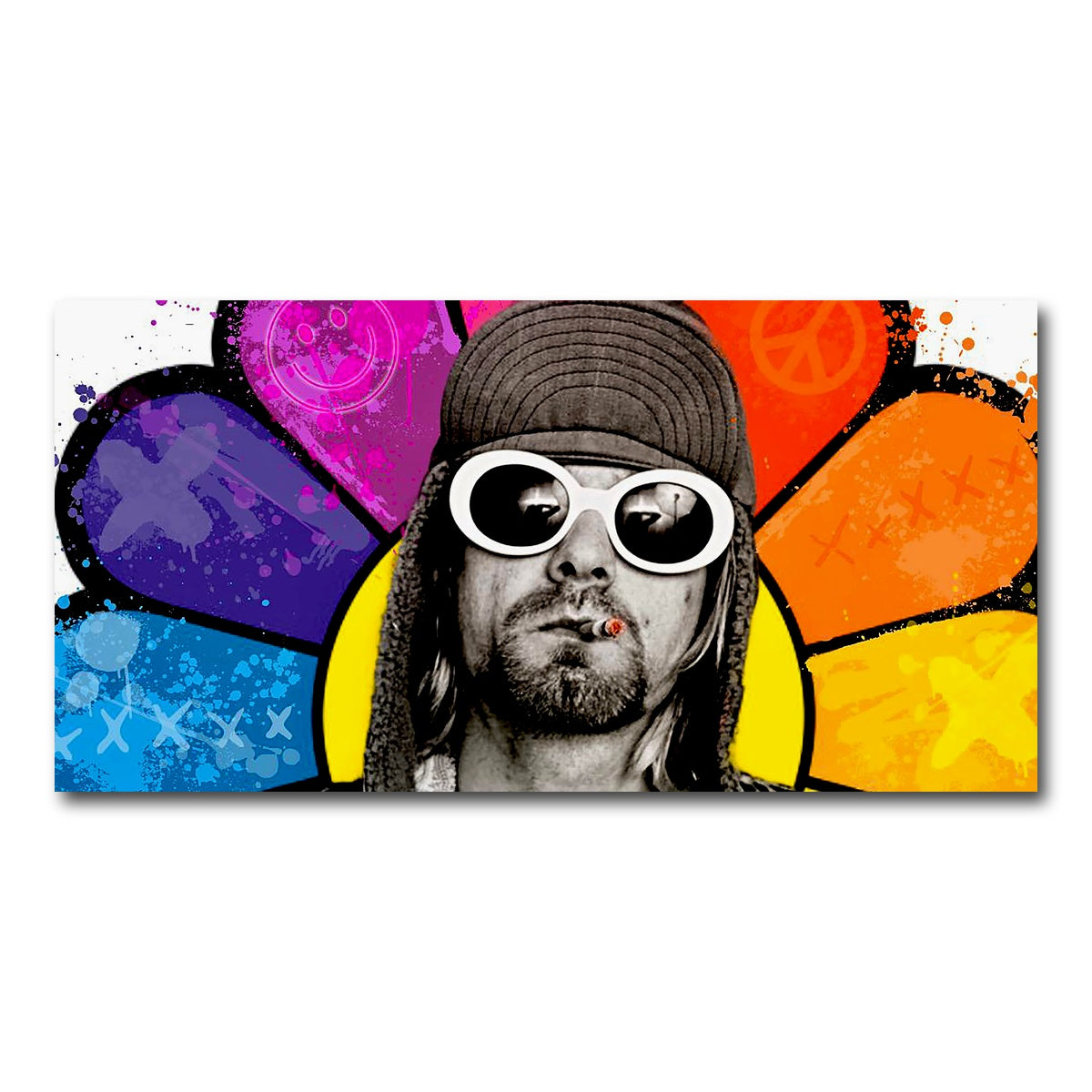 AUTO-MOCKUP WHITE | Mr. Cobain | 1 Piece | Gallery Wrap Canvas | group=2x1