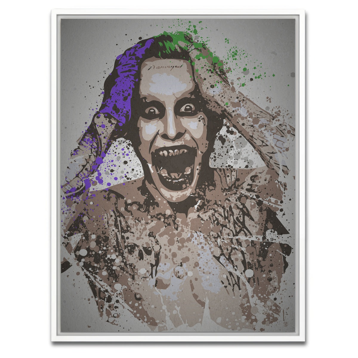 AUTO-MOCKUP WHITE | Mr J | 1 Piece | White Framed Canvas | group=3x4